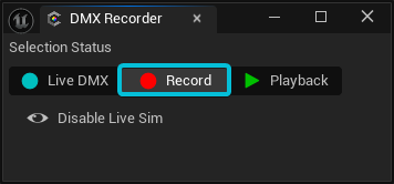 Carbon-DMXRecorder-Record